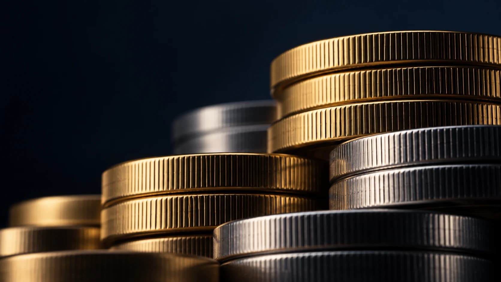 A close study of ridged gold and silver coin edges